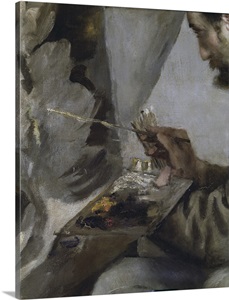 Frederick Bazille At His Easel, 1867 image thumbnail