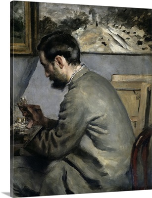 Frederick Bazille At His Easel, 1867