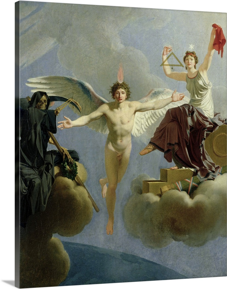 XKH150800 Freedom or Death, 1794-95 (oil on canvas); by Regnault, Jean-Baptiste (1754-1829)