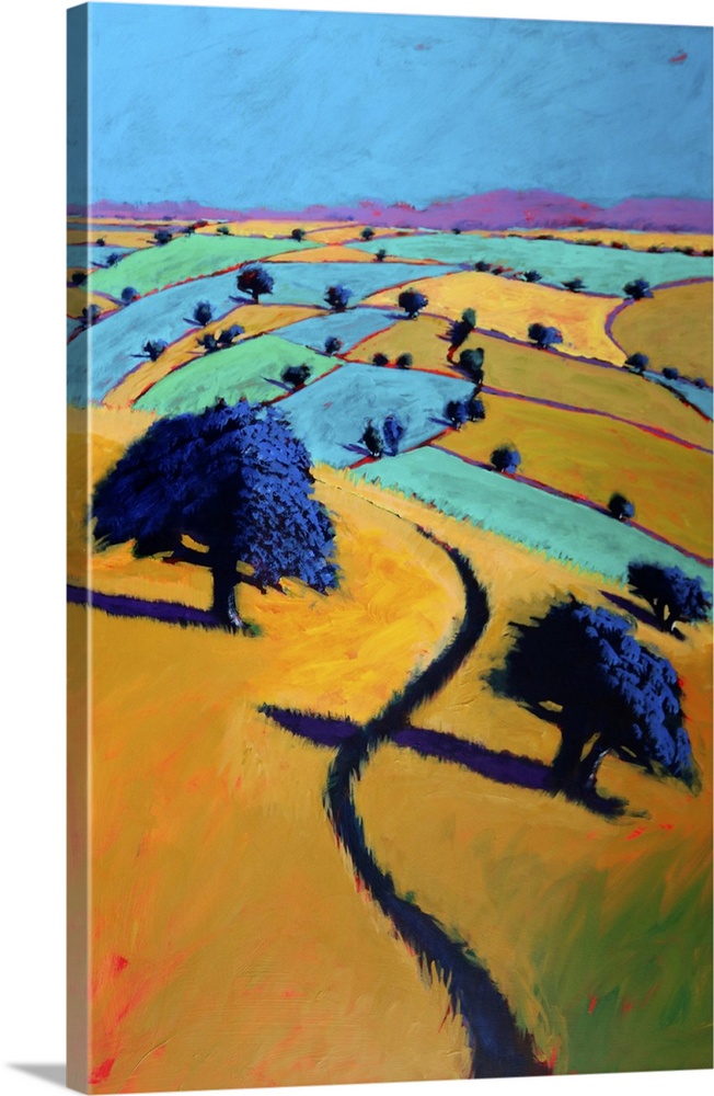 From Broadway tower, 2024. (Originally acrylic on board.)