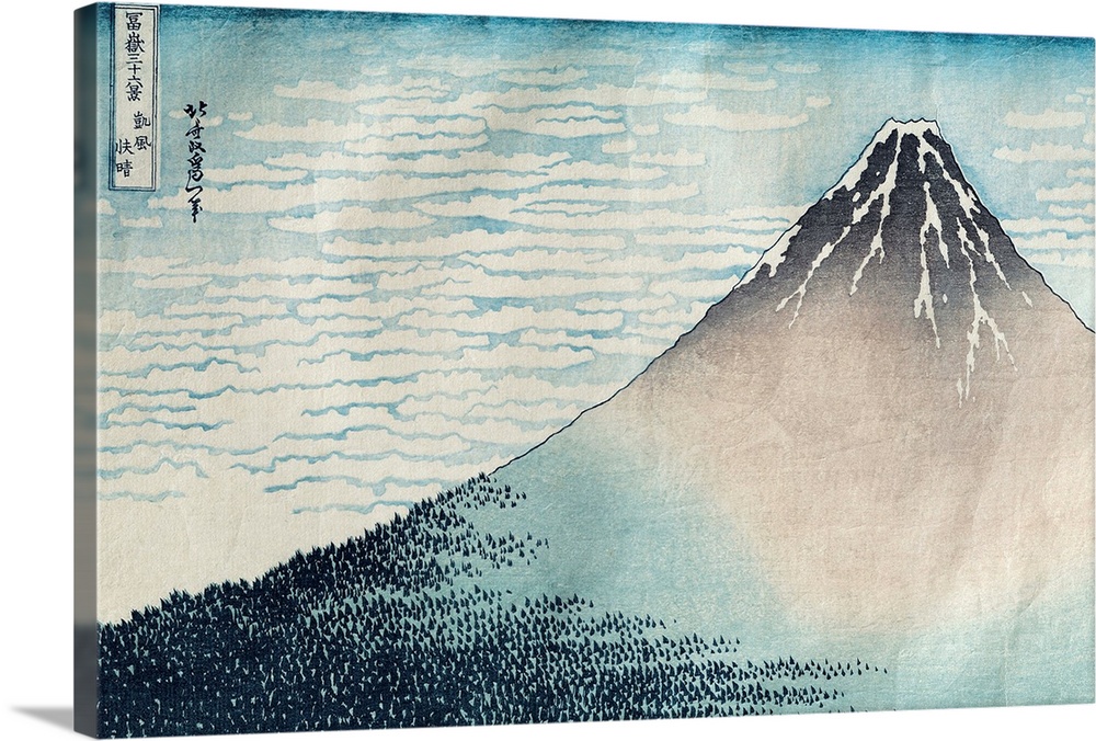 'Fuji in Clear Weather', from the series '36 Views of Mount Fuji'