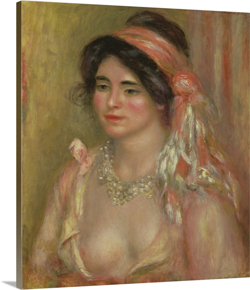 Gabrielle In Algerian Headdress, 1911 (Originally oil on canvas)