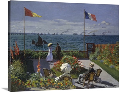 Garden At Sainte-Adresse, 1867