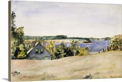 Gardiner's Bay From Sag Harbor, 1899