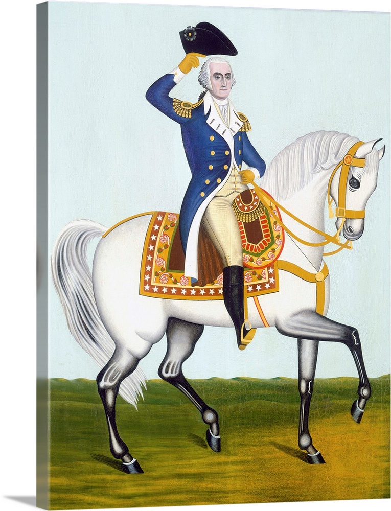 General Washington on a White Charger, c.1835
