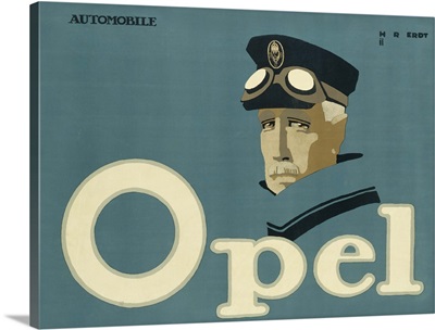 German advertisement for 'Opel' brand cars, Berlin, 1911