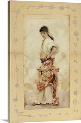 Girl in Spanish Costume, before 1880
