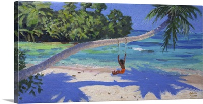 Girl On A Swing,Seychelles, 2015