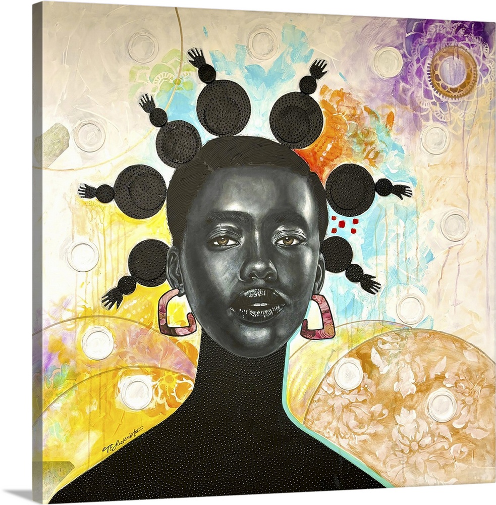 Grace beyond measure, 2024. (Originally mixed media on canvas.)