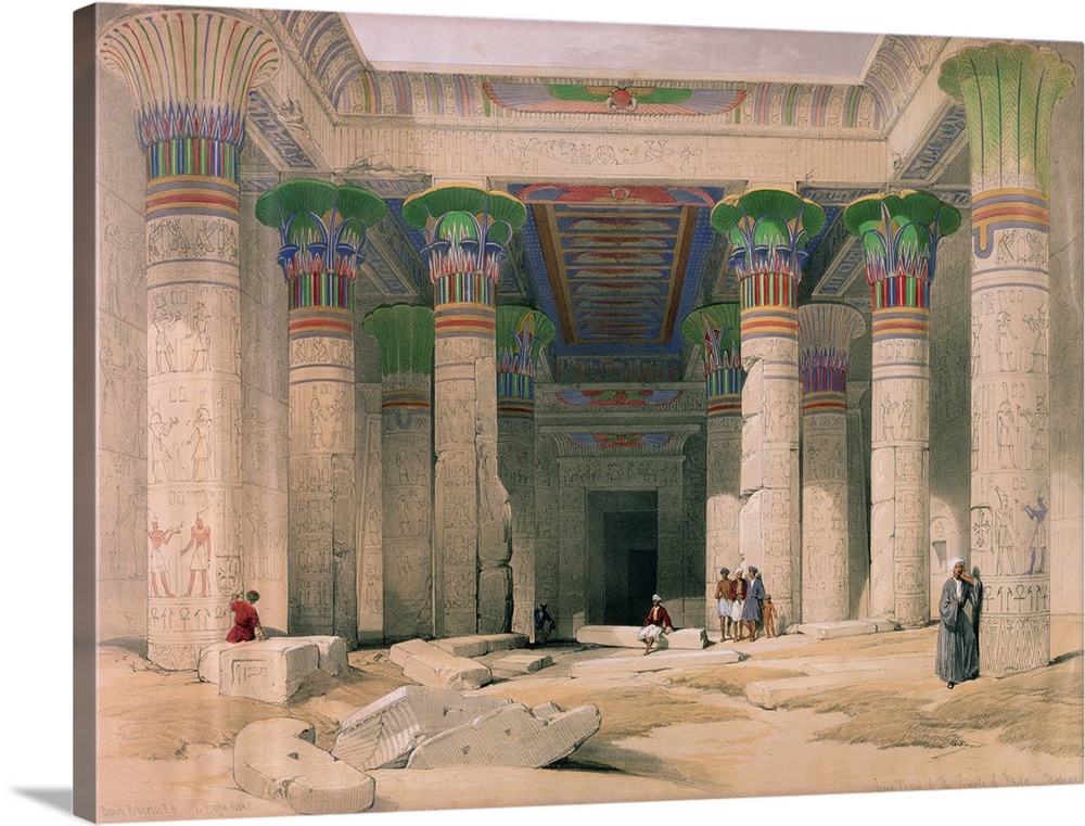Grand Portico of the Temple of Philae, Nubia, from Egypt and Nubia