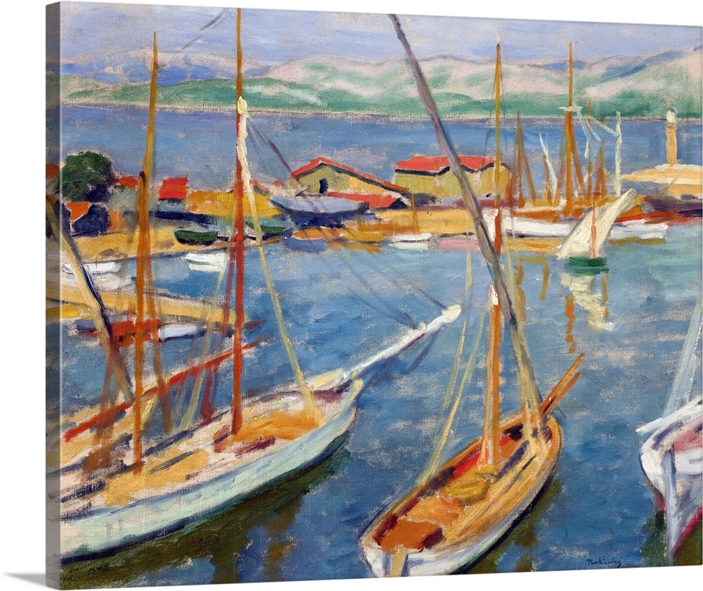 Harbour At Saint-Tropez, 1909 Wall Art, Canvas Prints, Framed Prints ...