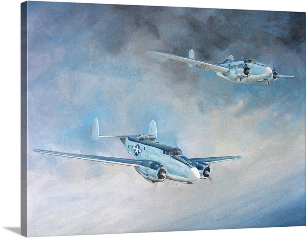 Harpoon Pair, originally acrylic on canvas.