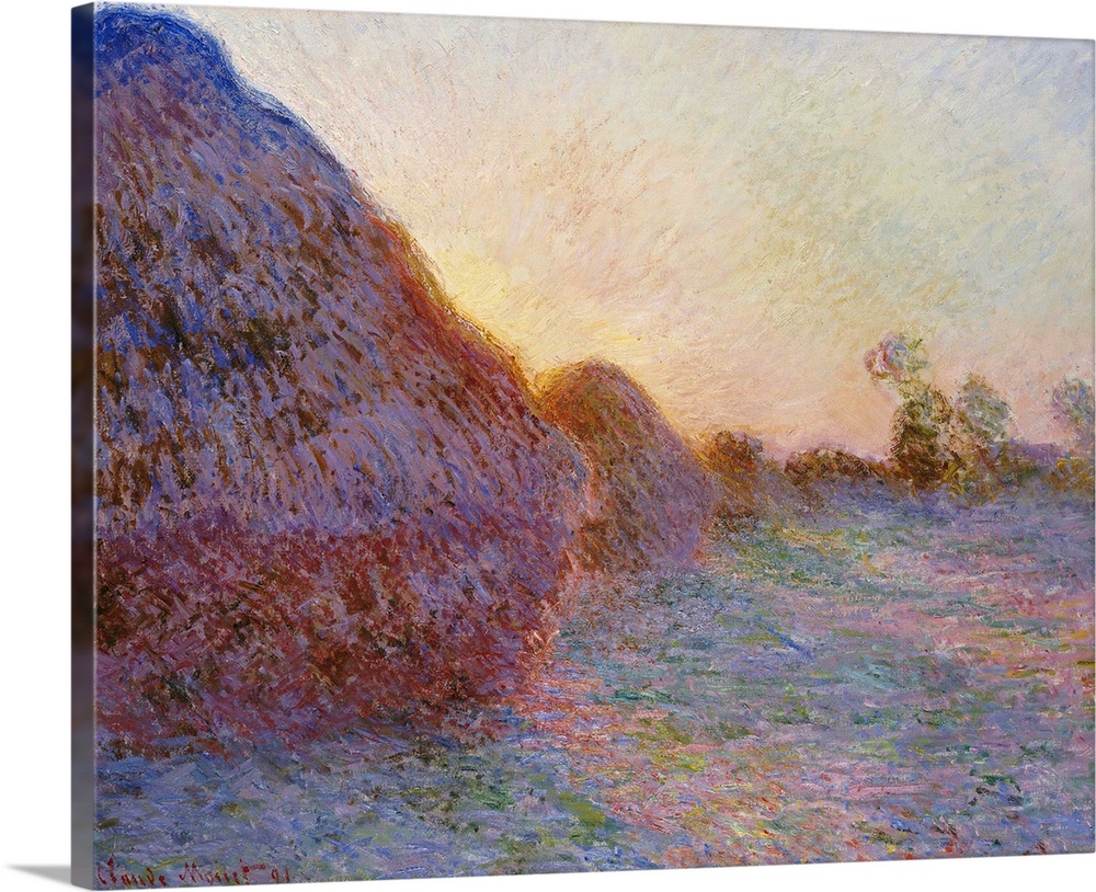 CH376815 Credit: Haystacks (oil on canvas) by Claude Monet (1840-1926)Private Collection/ Photo A Christie's Images/ The B...