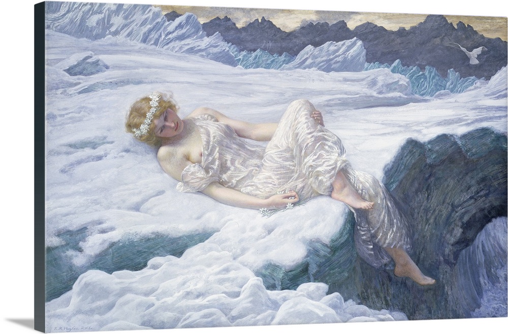 Heart Of Snow, 1907 (Originally watercolor and bodycolor on paper)