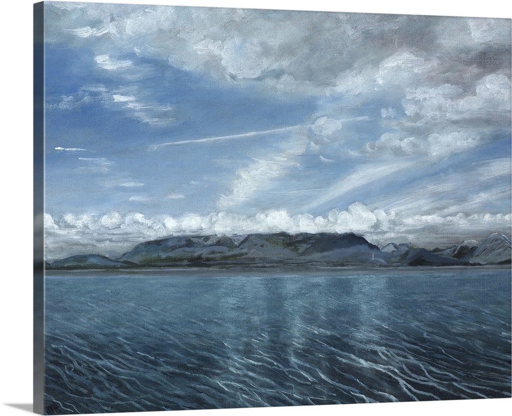 Hebridean Isle,2000 (oil on canvas) by Hartnett, Margaret.