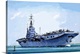 image thumbnail of HMS Emperor, converted from a merchant ship into an aircraft carrier during WWII