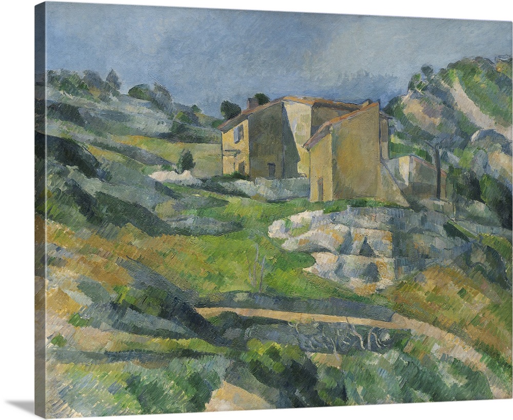 Houses In The Provence: The Riaux Valley Near L'Estaque, 1833