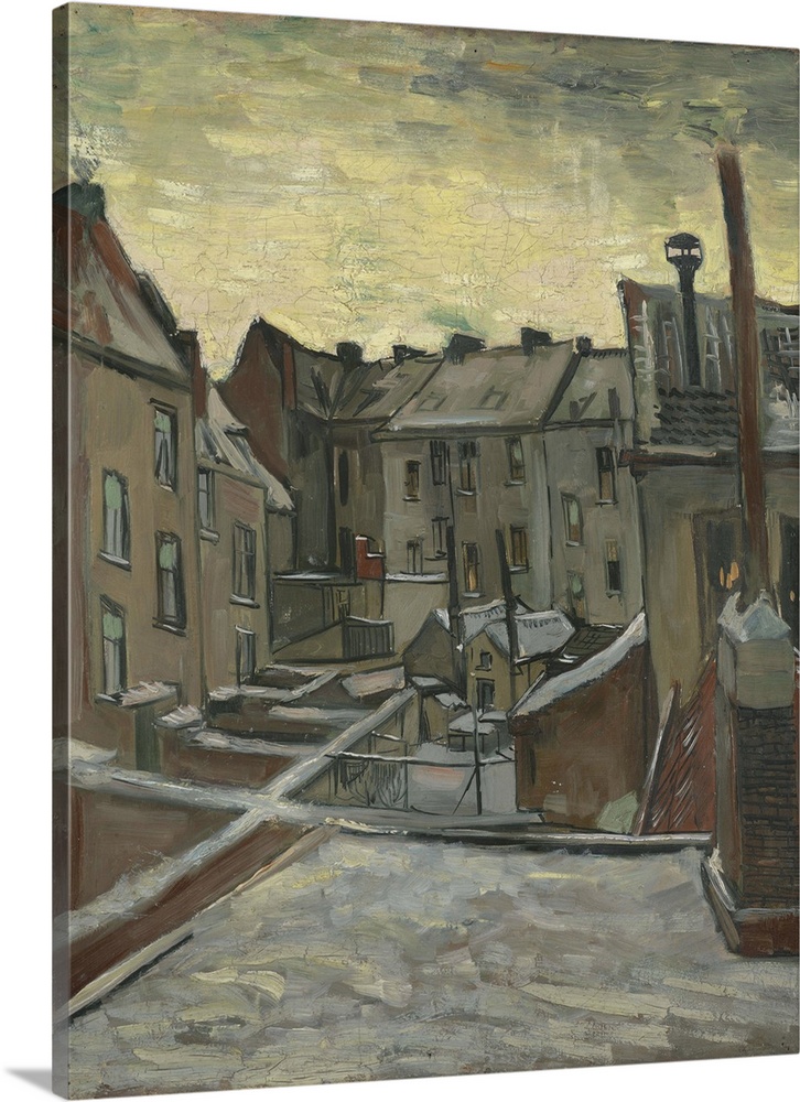 Houses Seen From The Back, 1885