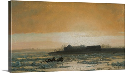 Ice Breaking Up, 1889