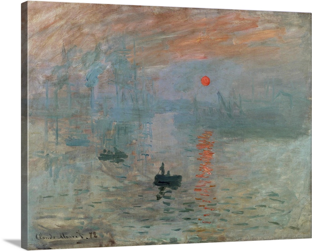 Impression: Sunrise, 1872