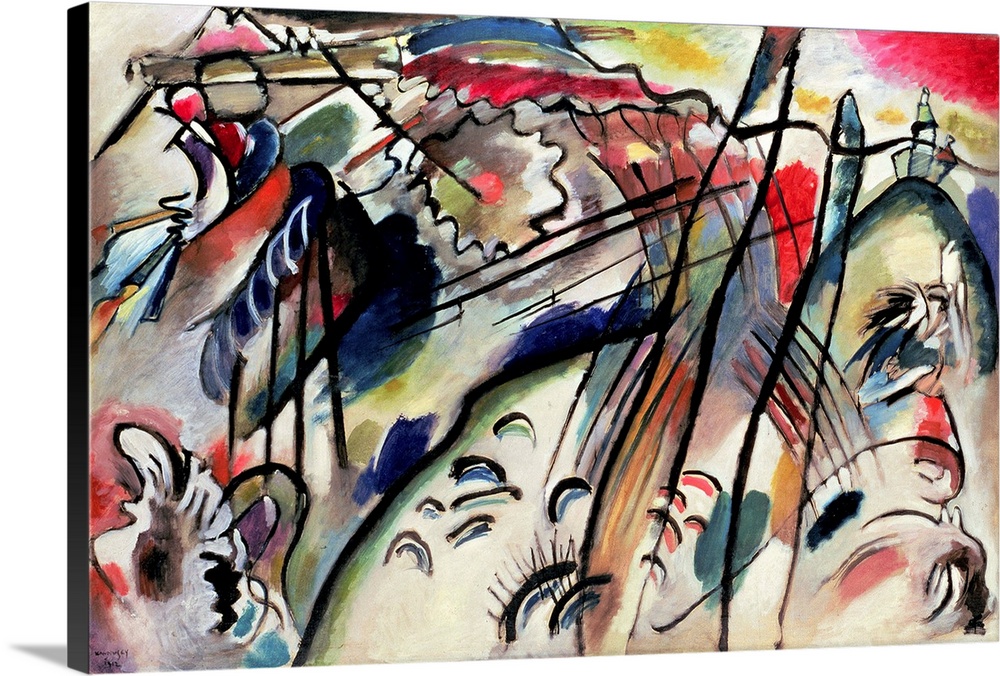 Improvisation 28 (Second Version), 1912 by Kandinsky, Wassily (1866-1944)