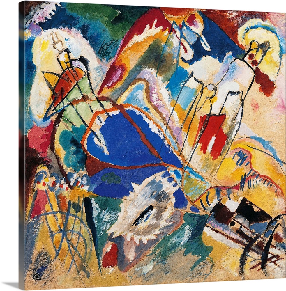 Improvisation No 30 (Cannons), 1913, by Wassily Kandinsky (1866-1944). Russia, 20th century