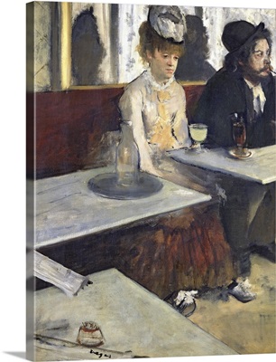 In a Cafe, or The Absinthe, c.1875 76