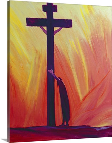 In our sufferings we can lean on the Cross by trusting in Christ's love ...