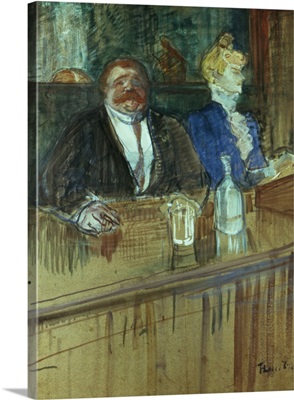 In the Bar: The Fat Proprietor and the Anaemic Cashier, 1898