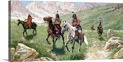 In the Cheyenne Country, 1896
