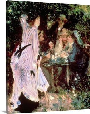 In the Garden, or Under the Trees of the Moulin de la Galette, 1875