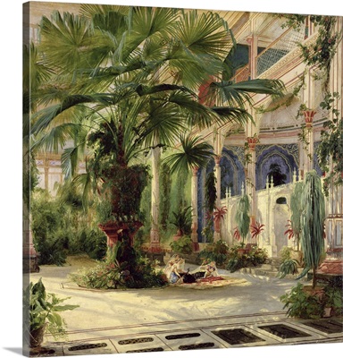 Interior of the Palm House at Potsdam, 1833
