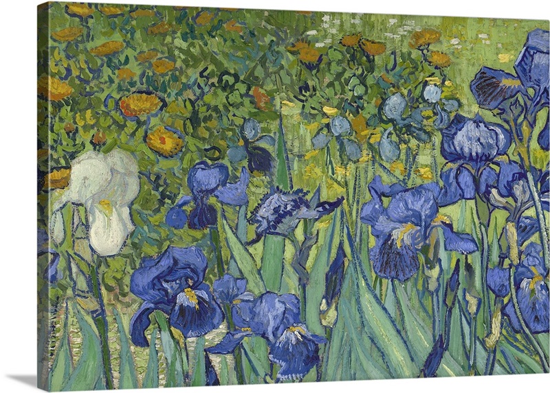 Irises, 1889 (Detail) Wall Art, Canvas Prints, Framed Prints, Wall ...