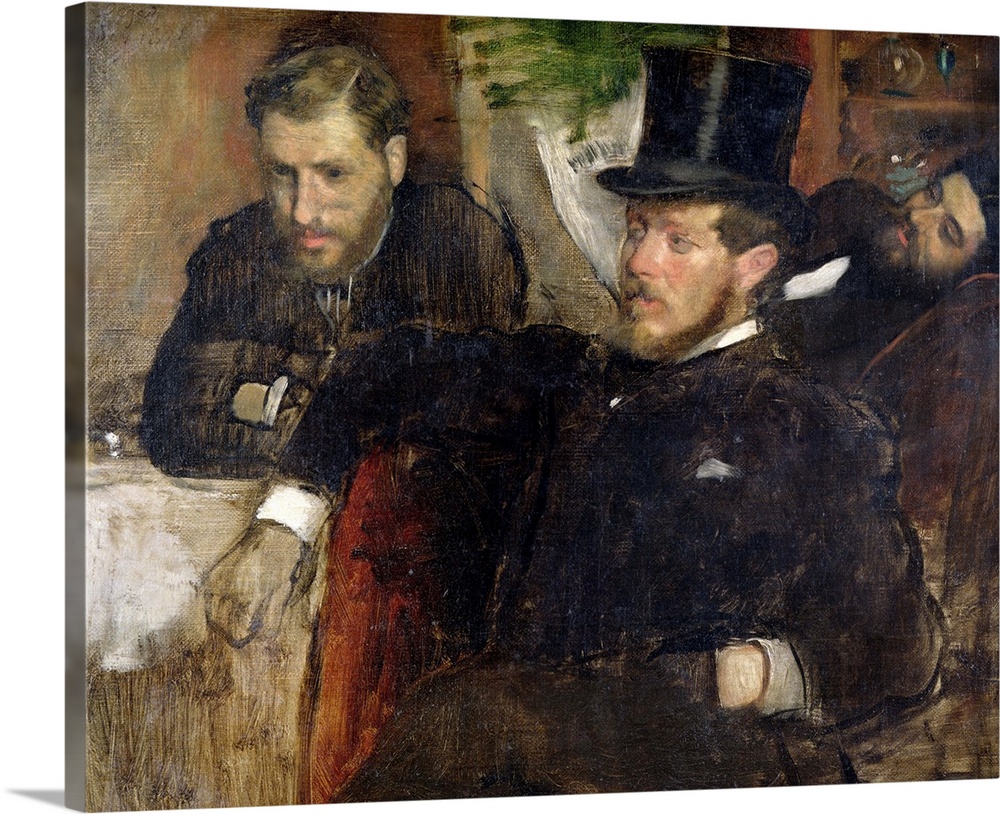 XIR33374 Jeantaud, Linet and Laine, 1871 (oil on canvas)  by Degas, Edgar (1834-1917); 38x46 cm; Musee d'Orsay, Paris, Fra...