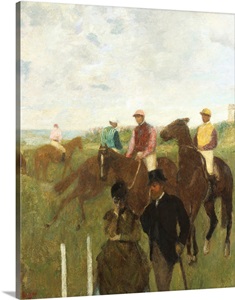 Jockeys at the Racecourse image thumbnail