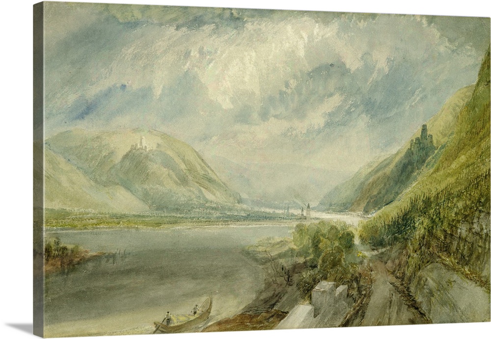 AGN271114 Credit: Junction of the Rhine and the Lahn (w/c on paper) by Joseph Mallord William Turner (1775-1851)Private Co...