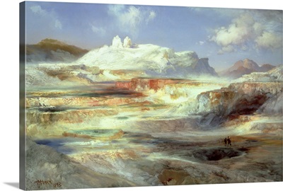 Jupiter Terrace, Yellowstone, 1893