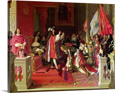 King Philip V of Spain Making  Duke of Berwick a Cavalier of the Golden Fleece