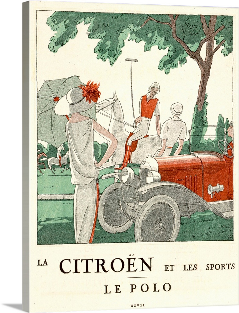 La Citroen et les Sports Le Polo, c.1914