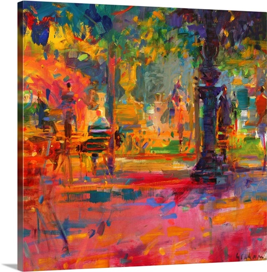 La Terrasse du Jardin Wall Art, Canvas Prints, Framed Prints, Wall