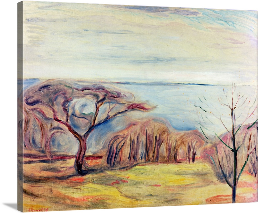 Landscape, 1905 by Munch, Edvard (1863-1944)