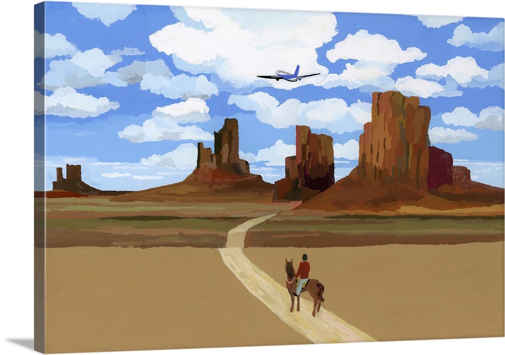 Landscape Like The Movie "Oh My Darling Clementine", 2016