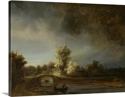Landscape with a Stone Bridge, c.1638