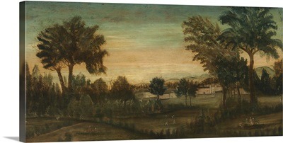 Landscape with Buildings, late 18th century