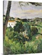 image thumbnail of XIR393803 Landscape with red roof or The pine at the Estaque, 1875-76 (oil on canvas) (see also 287551)  by Cezanne, Paul ...