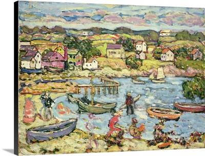 Landscape With Rowboats 1916-18