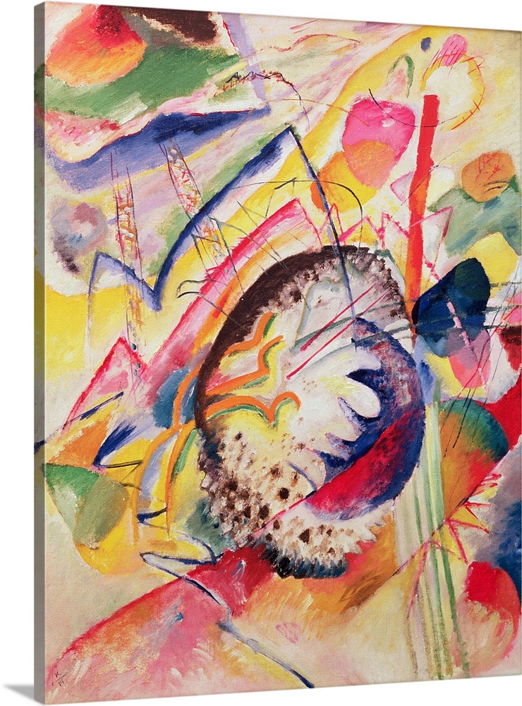 Large Study, 1914 by Kandinsky, Wassily (1866-1944)