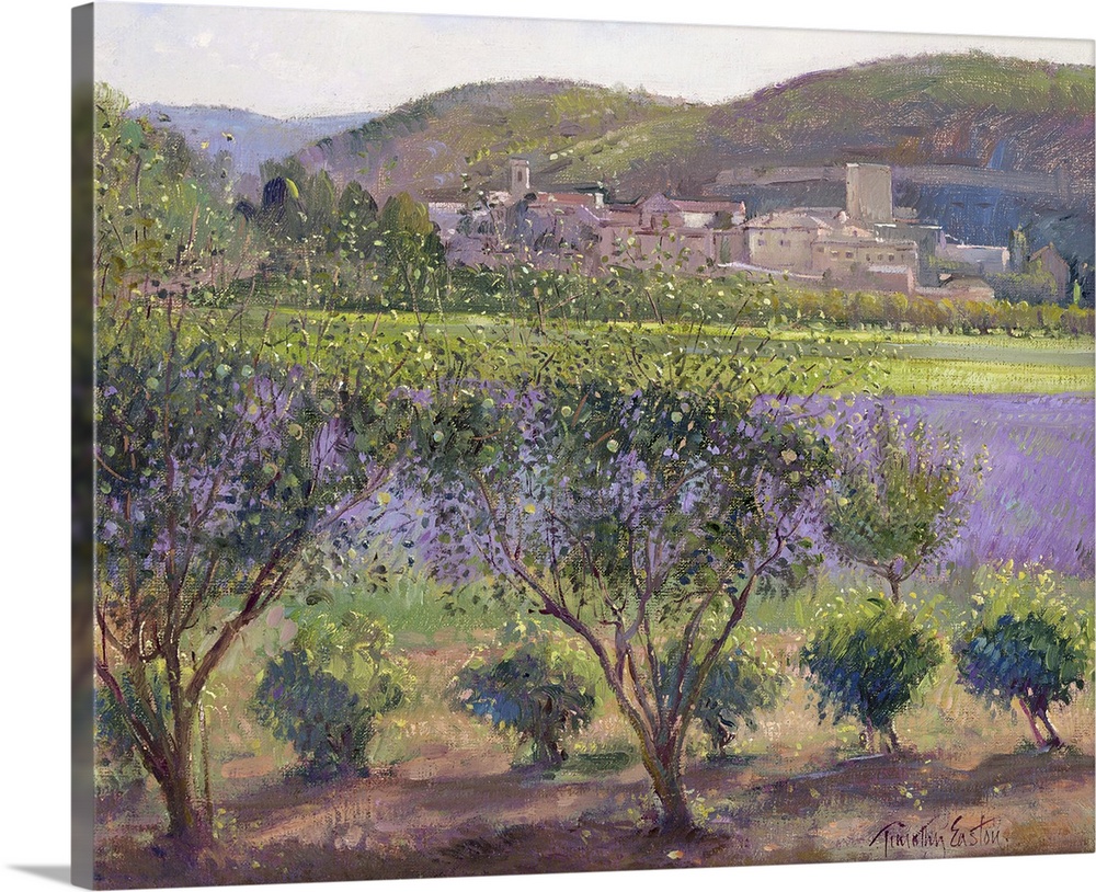Lavender Seen Through Quince Trees, Monclus