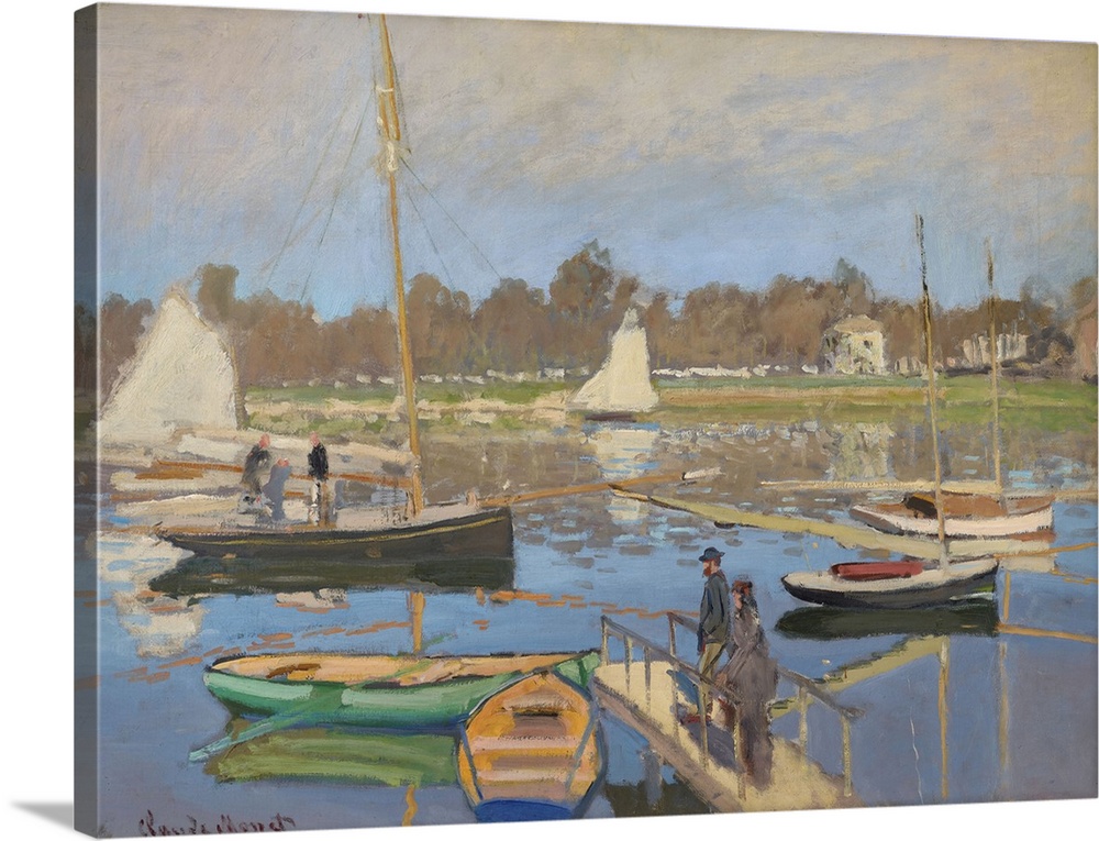 Le Bassin d'Argenteuil, 1874