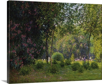 Le Parc Monceau, 1878